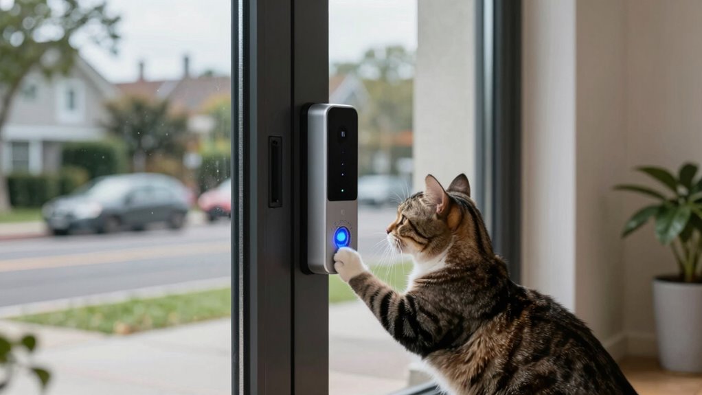 smart pet door traffic