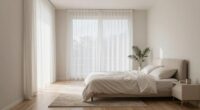 spacious organized soothing arrangement