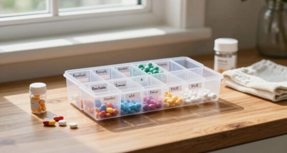 storage enhances pill routines
