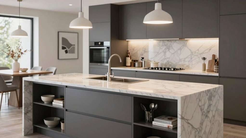 stylish functional kitchen island design