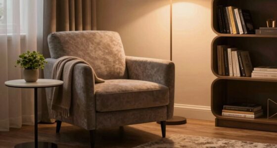 subtle supportive furniture placement