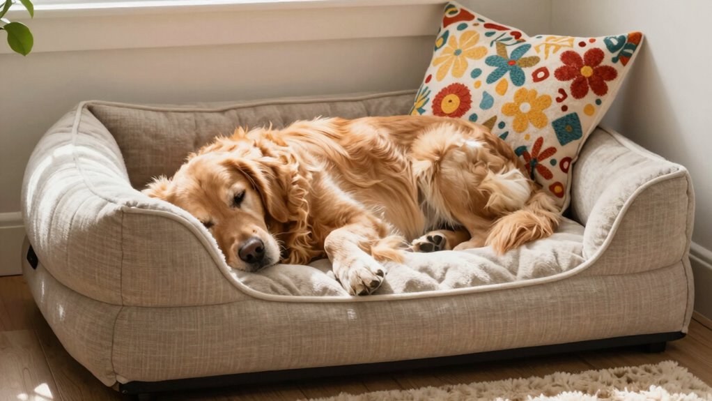 supportive durable eco friendly pet bed