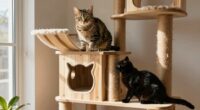 supports natural cat activities
