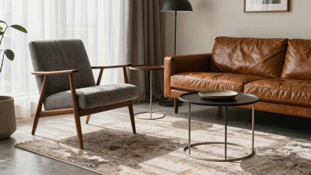 unified eclectic furniture styling