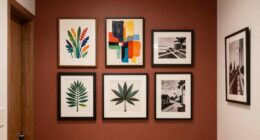 unique hallway wall art