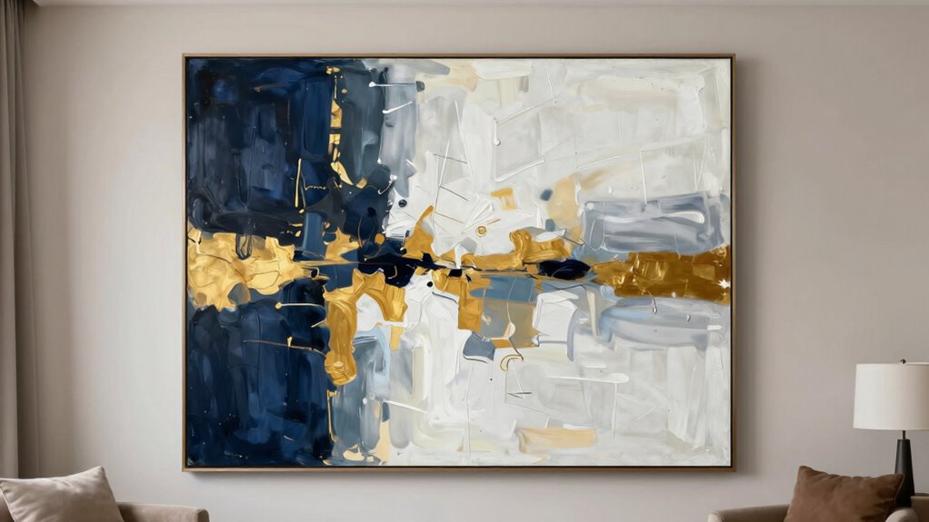 use oversized focal art