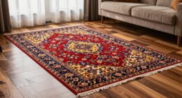 using rugs to enhance flooring
