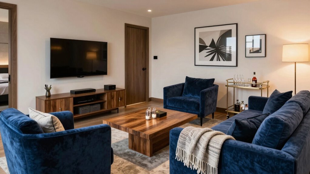 versatile luxurious entertainment space