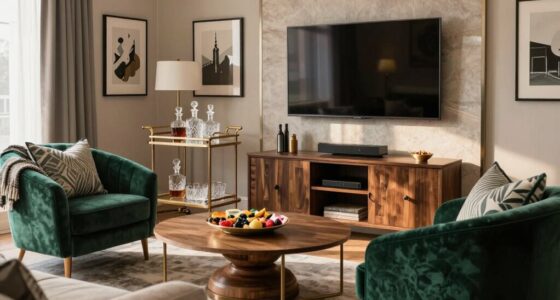 versatile welcoming entertainment area