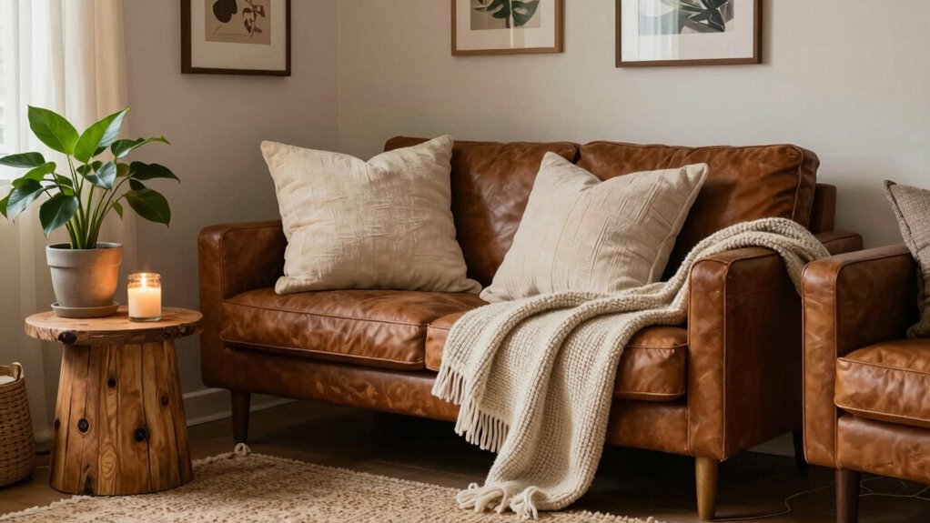 vintage accents enhance coziness