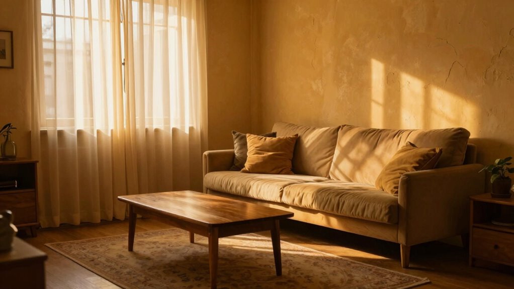 warm inviting diffused lighting