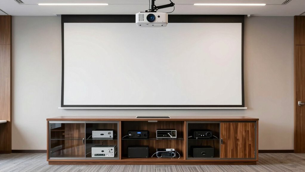 wireless organized av setup