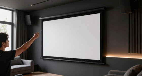 10 Best Fixed Frame Projector Screens for Dedicated Theaters in 2026