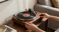 12 Best Record Player Consoles for Stylish Living Rooms in 2026
