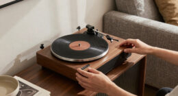 12 Best Record Player Consoles for Stylish Living Rooms in 2026
