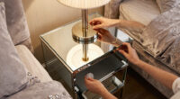13 Best Mirrored Nightstands for Glam Bedrooms in 2026