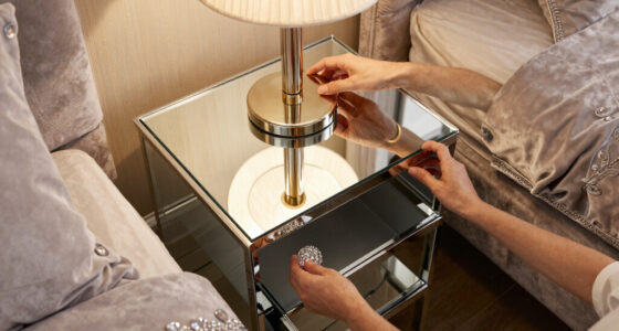 13 Best Mirrored Nightstands for Glam Bedrooms in 2026