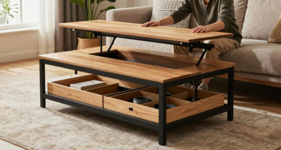8 Best Coffee Tables With Lift Top Storage in 2026