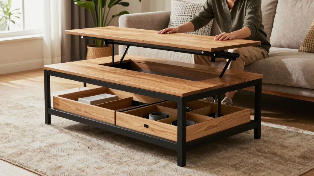 8 Best Coffee Tables With Lift Top Storage in 2026