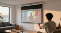 8 Best Motorized Projector Screens For Living Rooms In 2026