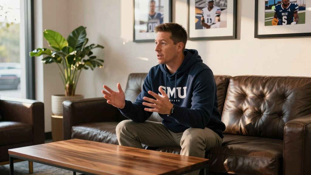 CULTURE: How SMU Mustangs DEFY NIL Trends—Coach Scott Nady REVEALS Winning Recruiting STRATEGY