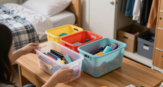 3 Best Dorm Room Organization Bins in 2026