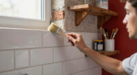 A Dingy Bathroom Gets a Bright, Farmhouse Redo in 5 Days for Only $800