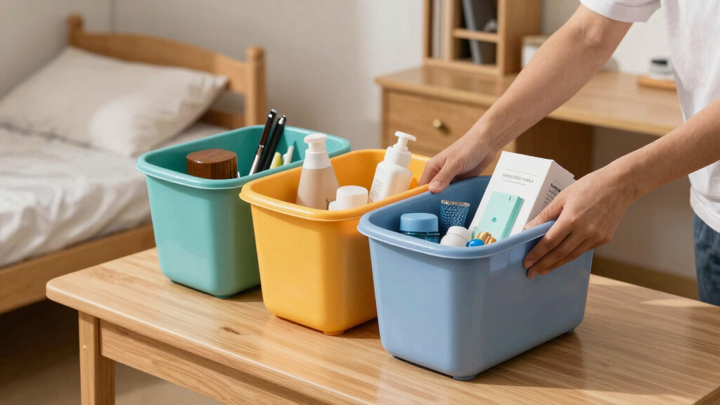 Dorm Room Organization Bins: A Back to school Guide