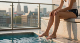 Feels like a reset, say Londoners as they cool off with morning swim