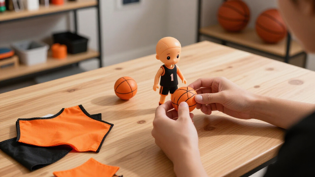 Professional Basketball-Inspired Dolls