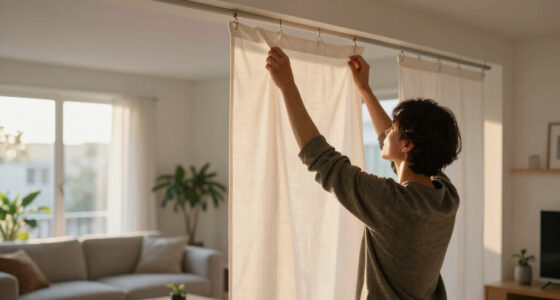 The IKEA Store Convinced Me to Hang Room Dividers from the Ceiling
