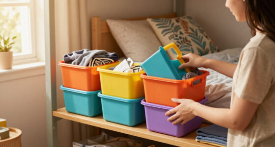 6 Best Dorm Room Organization Bins for 2026