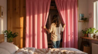 I Ditched My Closet Doors For $60 Pleated Curtains (See Why!)