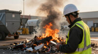 Large Garbage Fire Erupts At South Seattle Transfer Station - KOMO
