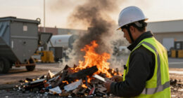 Large Garbage Fire Erupts At South Seattle Transfer Station - KOMO