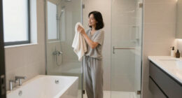 They Ditched A Tub In Their Cramped Bathroom — It Was The Best Decision