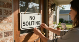 Can Solicitors Ignore A “No Soliciting” Sign On Your Home?