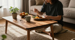 I Ate Meals At My Coffee Table For Years, Until I Found Article’s New Small-Space Dining Table