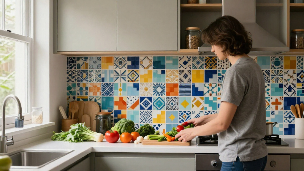 So Long, Subway Tiles — Pixel Tile Mosaics Are Taking Over Social Feeds (See Why!)