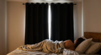 These Blackout Curtains Block So Much Light, I Sleep Past Sunrise