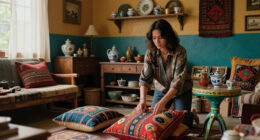 This Home Is A Modern-Folklore Mash-Up Of Paint And 30 Years Of Collecting