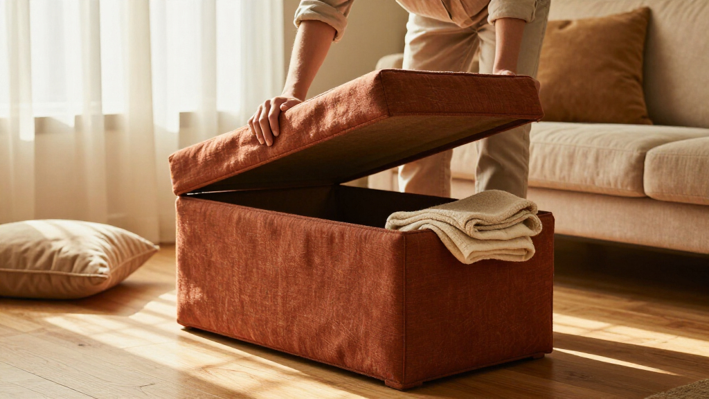 14 Best Upholstered Storage Ottomans for Flexible Living Spaces in 2027