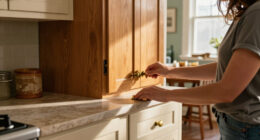 A $600 Vintage Charm Redo Reversed A Gray Flip In An “Uninspired” Kitchen