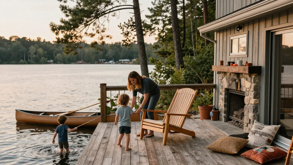A Builder Became His Own Client For This Surprisingly Personal Family Lake House