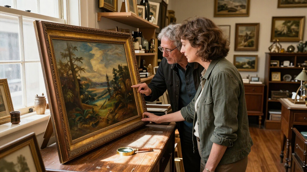 How To Shop For Antique And Vintage Art, According To Experts