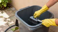 Smelling Your Garbage Cans? The Underrated Trick To Give Them A Deep Clean